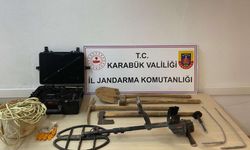 Karabük'te kaçak kazı yaptıkları iddiasıyla 4 kişi gözaltına alındı