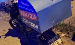 Samsun'da otomobille çarpışan motosiklet sürücüsü yaralandı