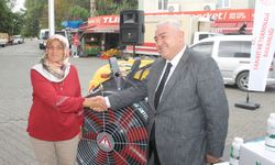 Samsun'da üreticiye ekipman ve gübre desteği
