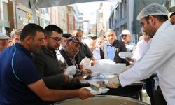 Tokat'ta Ahilik Haftası'nda 2 bin kişiye pilav ikram edildi