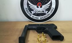 Çorum polisinden şok uygulama: Silah ve uyuşturucu madde ele geçirildi