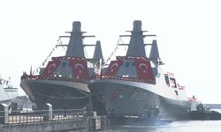 Mavi Vatan'ın yeni muhafızları: 2 savaş gemisi denize indirildi