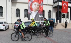 Çorum'dan da geçecekler! 7 bisikletli Cumhuriyetin doğum belgesi Amasya Tamimi'ni TBMM'ye taşıyor