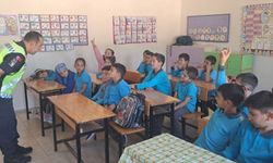 Amasya'da jandarmadan 102 öğrenciye trafik eğitimi