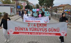 Gümüşhacıköy'de "Dünya Yürüyüş Günü" etkinliği düzenlendi
