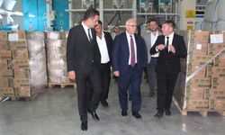 Tarım Kredi Genel Müdürü Aydın, kurumun Samsun'daki fabrikasında inceleme yaptı