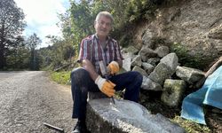 Trabzon'da inşaat ustası kaynak suyu çıkan 15 yerde çeşme yaptı