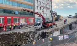 Zonguldak'ta Fevkani Köprüsü yıkılıyor