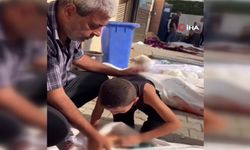 Gazze'de yürek yakan görüntü: Filistinli çocuk cansız bedenler arasında ailesini aradı
