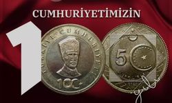 Darphane, Cumhuriyet'in 100. yılına özel üretti: 5 liralık madeni hatıra parası!