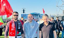 Çorum'dan İstanbul'a: Özgür Filistin Mitingi'ne destek