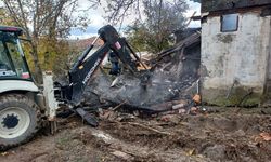 Bolu'da evde çıkan yangında bir kişi öldü