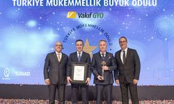 Vakıf GYO'ya "Türkiye Mükemmellik Büyük Ödülü"