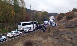 Amasya'da feci kaza: Yolcu otobüsü devrildi, çok sayıda yaralı var!