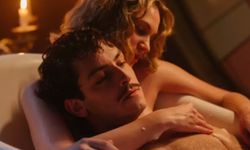 Bihter filminin ateşli sahnesi: Farah Zeynep ve Boran Kuzum'un çırılçıplak sahnesi gündem oldu!