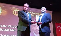 Ahlatcı Çorum FK Başkanı Oğuzhan Yalçın, Yılın Kulüp Başkanı seçildi