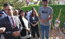 Çorum'da üniversite öğrencileri, İsrail'in Filistin'e saldırılarına sergi ile dikkat çekti