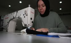 Düzce'de kadınlar Filistin'deki mazlumlar için kışlık pijama dikiyor