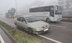 Samsun'da sisin yol açtığı trafik kazalarında 5 kişi yaralandı