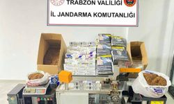 Trabzon'da kaçak sigara operasyonunda 1 kişi gözaltına alındı