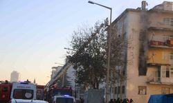 5 katlı binada çıkan yangın korkuttu