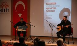 Aşık Veysel'in efsane türküleri Hitit Üniversitesi'nde canlandı