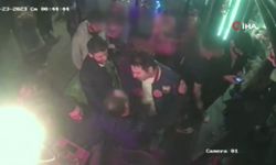 Şarkıcı Atilla Taş ve eşinin polise saldırdığı anlar kamerada