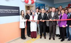 Hitit Üniversitesi'nde “Odyometri Programı İşitme ve Denge Laboratuvarı” açıldı
