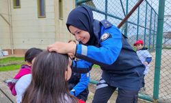 Sinop'ta polisler tarafından çocuklara yönelik etkinlik düzenlendi