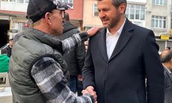 AK Parti Karabük Belediye Başkan adayı Çetinkaya'dan oto pazarına ziyaret