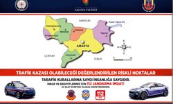 Amasya'nın trafik kazaları açısından en riskli bölgeleri belli oldu