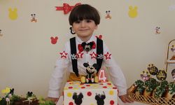 Çorumlu minik Ayaz ilk doğum gününü 4 yıl sonra kutladı