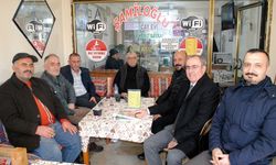 CHP'nin Çorum Belediye Başkan adayı Çöphüseyinoğlu esnafın nabzını tutuyor