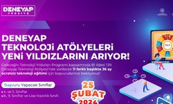 Türkiye'nin geleceği bu atölyelerde şekilleniyor: Deneyap Teknoloji Atölyeleri için başvurular başladı