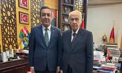 Muhsin Dere, MHP lideri Devlet Bahçeli ile görüştü