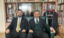 DEVA Partisi Belediye Başkan Adayı Yunus Emre Özdemir'den Muzaffer Külcü’ye ziyaret