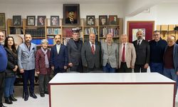 İYİ Parti Çorum Belediye Başkan Adayı Ahmet Ertekin'den ADD ziyareti