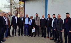 AK Parti Karabük Belediye Başkan adayı Çetinkaya, sanayicilerle buluştu