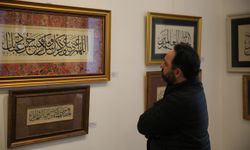 "Hatt-ı Müstakim" hüsnühat sergisi Kastamonu'da açıldı