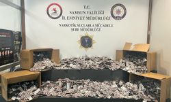 Samsun'da 55 bin 930 uyuşturucu hap ele geçirildi