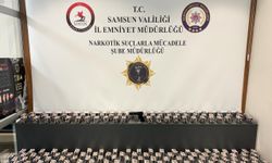 Samsun'daki uyuşturucu operasyonunda 18 bin 998 sentetik ecza ele geçirildi