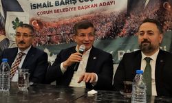 Davutoğlu Çorum'da konuştu: "Seçmen çantada keklik değil"