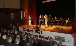 Tarihe saygı duruşu: Çorum'da İstiklal Marşı ve Mehmet Akif Ersoy'u anma günü