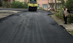 Trabzon'daki mahallelerde asfaltlama çalışmaları devam ediyor