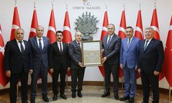 Çorum Valisi Zülfik Dağlı, MHP heyetini ağırladı