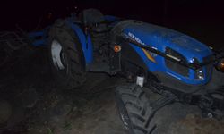 Çorum'da devrilen traktörün altında kalan kişi hayatını kaybetti