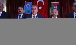 BBP Genel Başkanı Destici, Samsun'da basın toplantısı düzenledi: