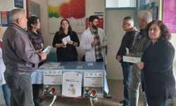 Gümüşhacıköy'de sağlıklı beslenme ve obezite bilgilendirme standı kuruldu