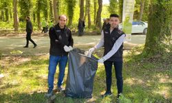 Sinop'ta bazı ilçelerde ormandan çöp toplama etkinliği yapıldı