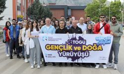 TOGÜ'de gençlik ve doğa yürüyüşü yapıldı